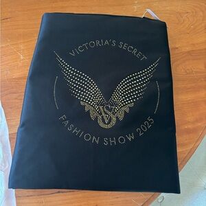 Victoria's Secret 2025 Fashion Show Tote with Gold Embellishments